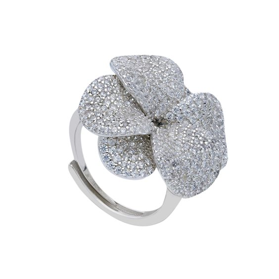 Anillo Gogo Mujer in Plata Cubic Zirconia 277183 - 277183